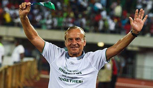 Gernot Rohr qualifizierte sich mit Nigeria für die WM 2018 in Russland