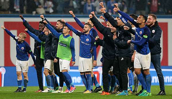 Hansa Rostock hat sich gegen den VfL Osnabrück durchgesetzt