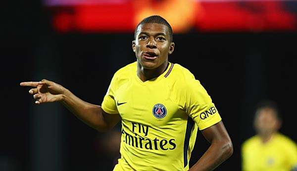 Kylian Mbappe gehört zu den Finalisten für den Golden Boy 2017