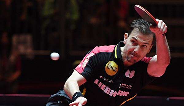 Timo Boll steht im Finale des Weltcup-Turniers in Lüttich