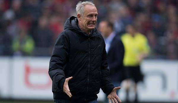 Christian Streich hat Teile der Fans kritisiert