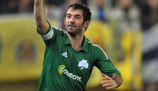 Giorgos Karagounis absolvierte bisher 85 Spiele für die griechische Nationalmannschaft