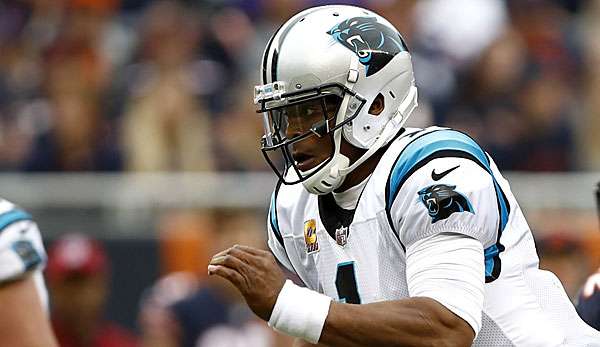 Cam Newton ist der Quarterback der Carolina Panthers