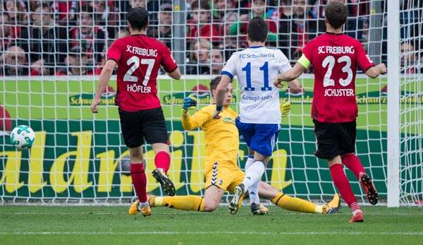 Yevhen Konoplyanka scheiterte in Halbzeit aus aus guter Position am Pfosten