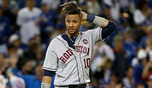 Yuli Gurriel wurde im Dodger Stadium lange ausgebuht