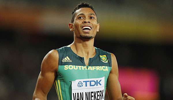 Wayde van Niekerk hält über die 400 Meter den Weltrekord und ist amtierender Weltmeister 