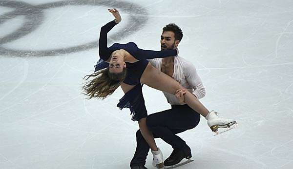 Gabrielle Papadakis und Guillaume Cizeron im Eistanz