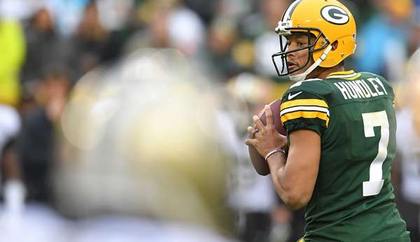 Will gegen die Lions seinen ersten Sieg einfahren: Packers-QB Brett Hundley