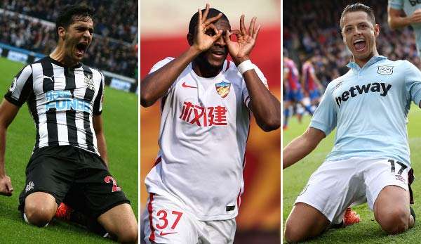 Mikel Merino, Anthony Modeste und Chicharito rocken ihre neuen Vereine