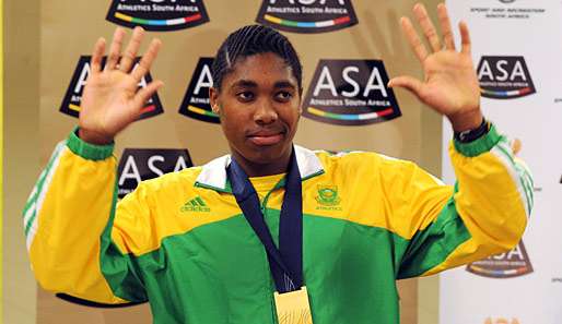 Geschlecht unklar: Caster Semenya aus Südafrika