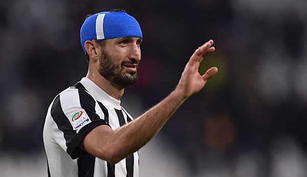 Giorgio Chiellini von Juventus Turin ist ein Verteidiger der alten Schule