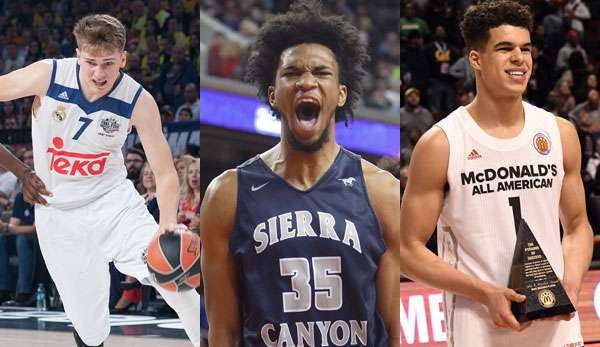 Luka Doncic, Marvin Bagley und Michael Porter