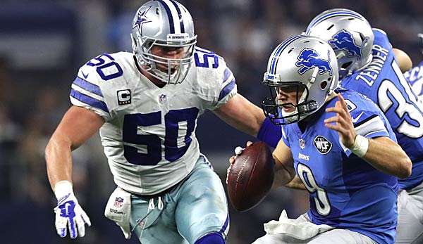 Sean Lee (l.) könnte die nächsten zwei Spiele der Dallas Cowboys verpassen