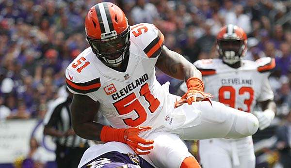 Jamie Collins wird den Rest der Saison verpassen