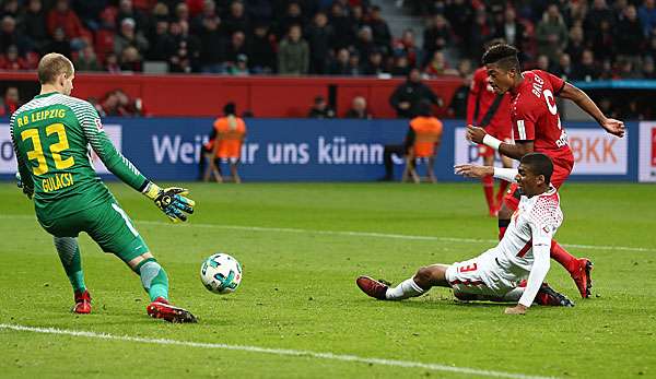 RB Leipzig bekam gegen Bayer Leverkusen zwei Elfmeter zugesprochen 
