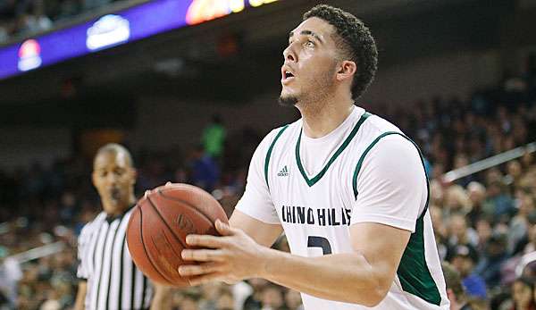 LiAngelo Ball bei einem Spiel seines College-Teams