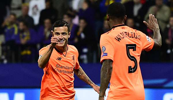 Philippe Coutinho spielt beim FC Liverpool