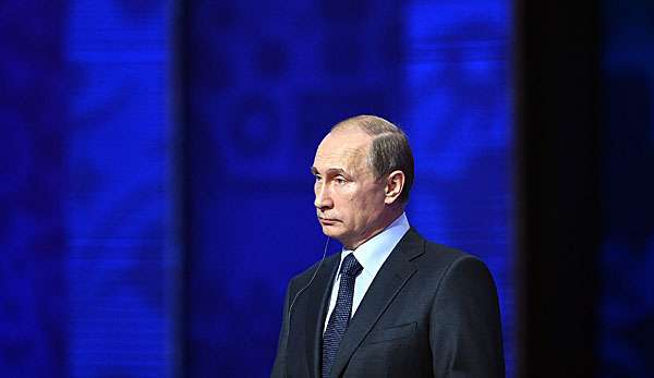 Wladimir Putin ist nicht erfreut