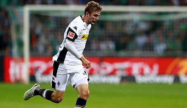 Christoph Kramer bewegt den Ball nach vorne für die Gladbacher