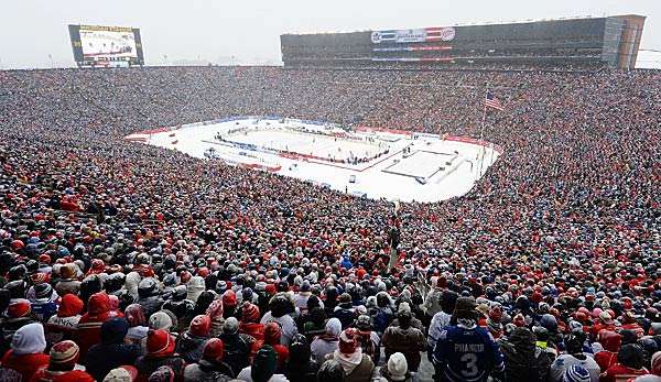 Im Winter Classic 2019 treffen die Blackhawks auf die Bruins