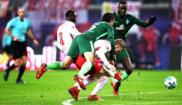 Naby Keita traf zur Leipziger Führung