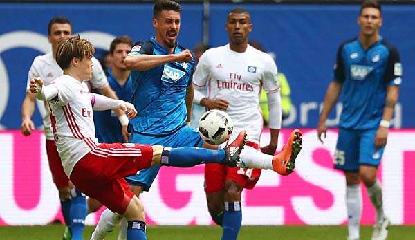 Die TSG Hoffenheim gastiert am 13. Spieltag beim Hamburger SV 