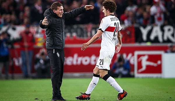 Hannes Wolf ist Trainer des VfB Stuttgart