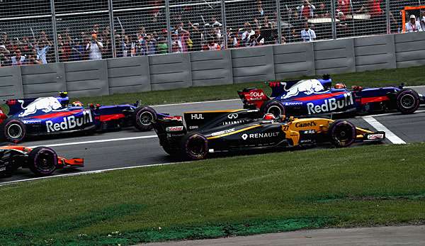 Toro Rosso und Renault streiten sich zusammen mit Haas um einen WM-Rang