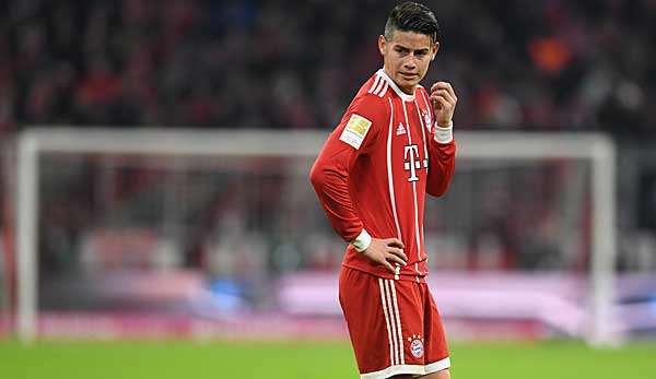 James Rodriguez erlitt wohl eine Gehirnerschütterung