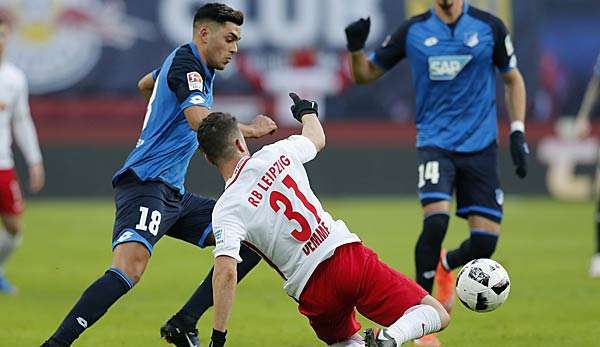 In zwei Aufeinandertreffen konnte Hoffenheim bislang noch keinen Sieg gegen Leipzig bejubeln 