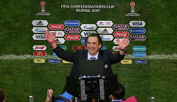 Juan Antonio Pizzi erreichte als Nationaltrainer Chiles das Finale des Confed Cups