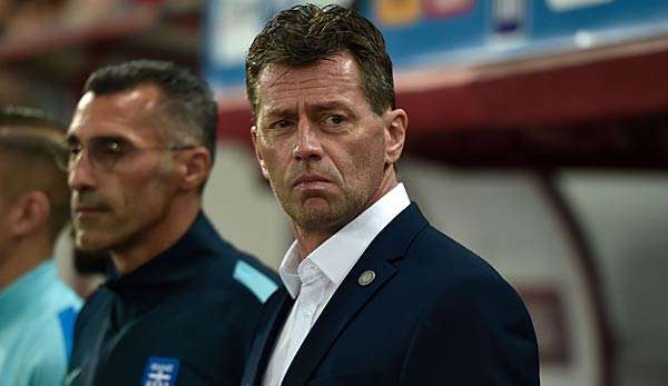 Michael Skibbe verpasste mit Griechenland die Qualifikation für die WM 2018 in den Playoffs gegen Kroatien