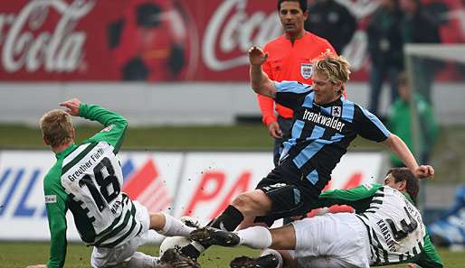 Das letzte Aufeinandertreffen zwischen Greuther Fürth und 1860 gewannen die Fürther mit 1:0