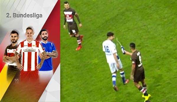 Aziz Bouhaddouz sah die wohl kurioseste Rote Karte der Saison