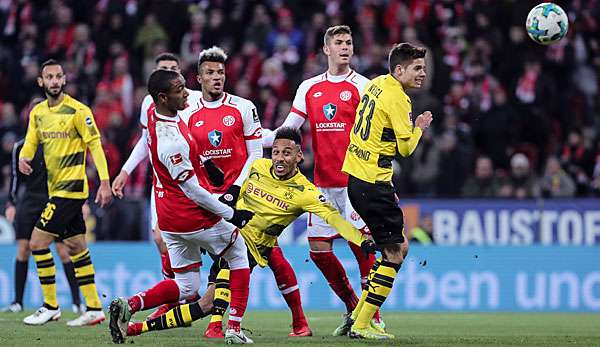 Der BVB musste beim Debüt von Peter Stöger in Mainz ran