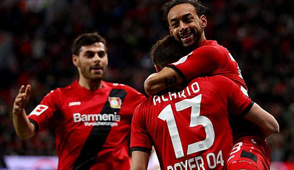 Bayer Leverkusen ist seit elf Spielen in der Bundesliga ungeschlagen