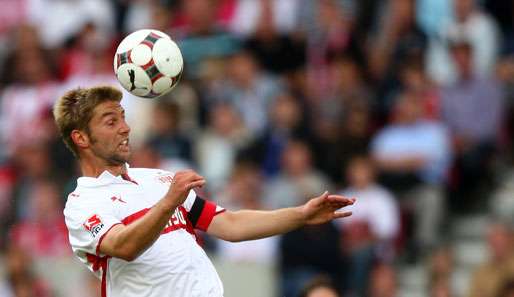 Thomas Hitzlsperger möchte mit dem VfB Stuttgart in der Champions League weit kommen