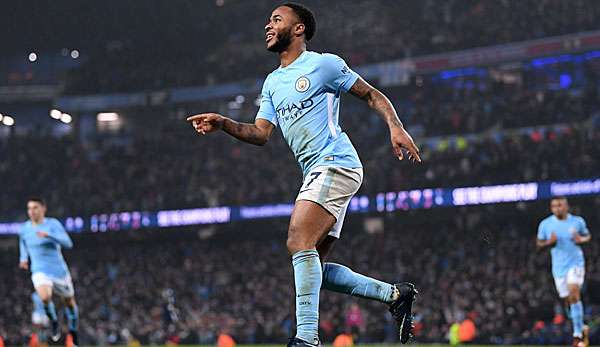 Raheem Sterling spielt bei Manchester City