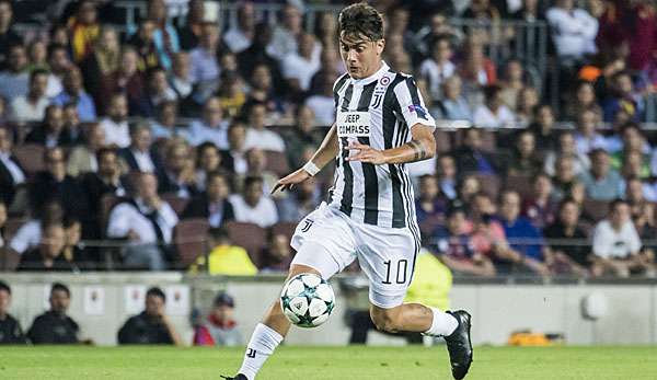 Paolo Dybala spielt aktuell bei Juventus Turin 