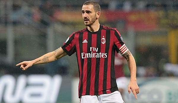 Leonardo Bonucci spielt für den AC Milan