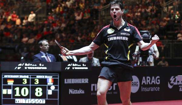 Dimitrij Ovtcharov nach Timo Boll der zweite Weltranglistenerste aus Deutschland