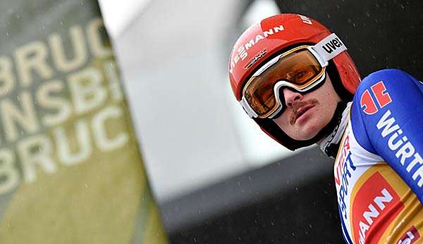 Richard Freitag im Wetterchaos von Innsbruck Dritter in der Qualifikation
