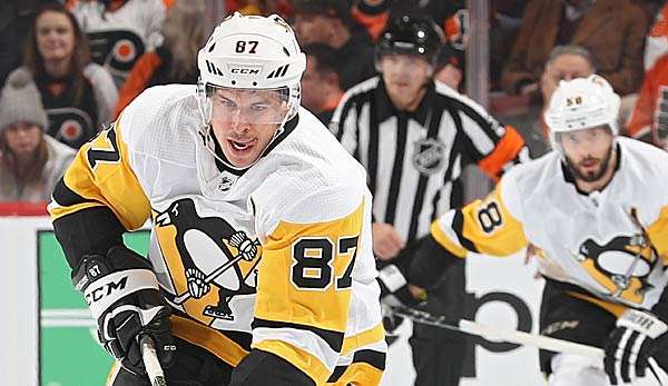 Sidney Crosby gegen die Philadelphia Flyers