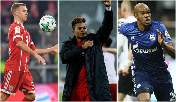 Joshua Kimmich, Leon Bailey und Naldo stehen auf dem Treppchen des SPOX-User-Votings zum besten Spieler der Hinrunde