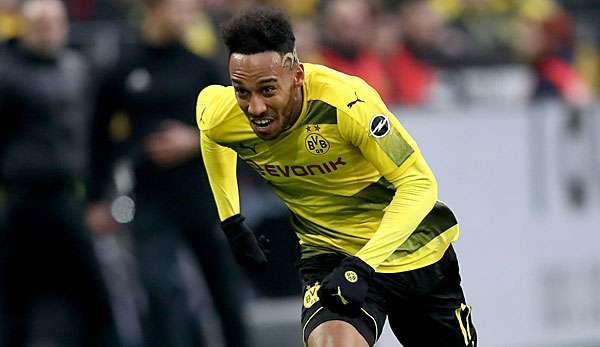Piere-Emerick Aubameyang hat die Patrie gegen Zulte Waregem mit einem Doppelpack gedreht