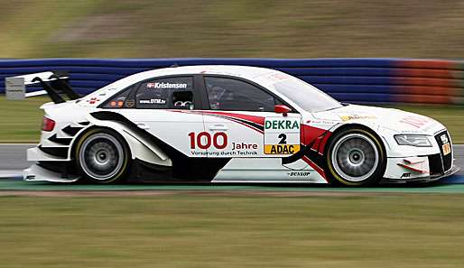 Mit 42 Jahren auf Platz 1: Pole in Barcelona für den Audi-Piloten Tom Kristensen