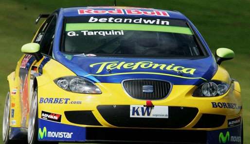 Der Italiener Gabriele Tarquini führt momentan die Tourenwagen-WM an