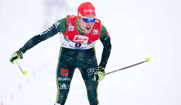 Rießle in Val di Fiemme Dritter