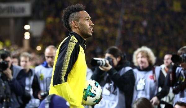 Pierre-Emerick Aubameyang wird Dortmund wohl in Richtung Arsenal verlassen.