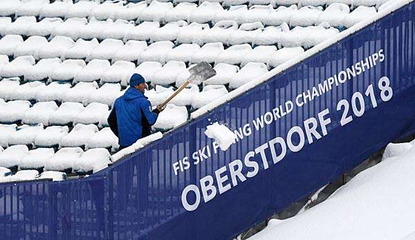 Skiflug-WM: Qualifikation in Oberstdorf wegen starker Winde abgesagt
